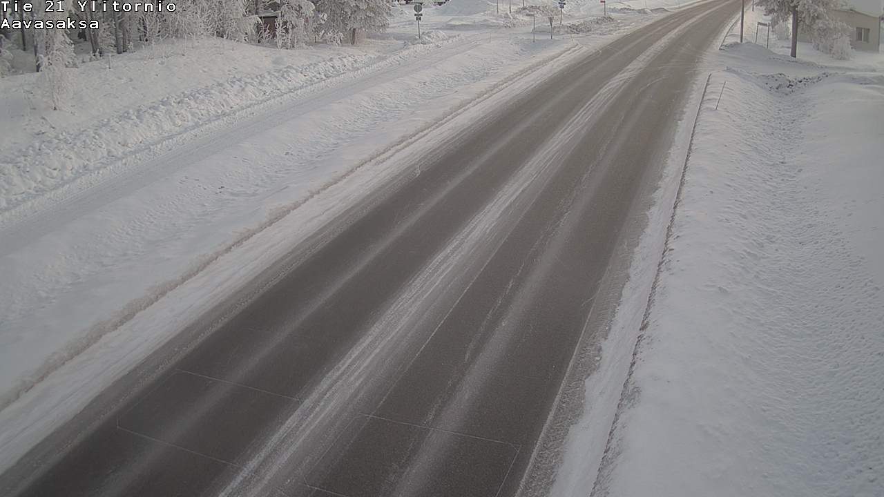 Kelikamerat Kuva Tie 21 Ylitornio_Aavasaksa, Muonio, Lappi