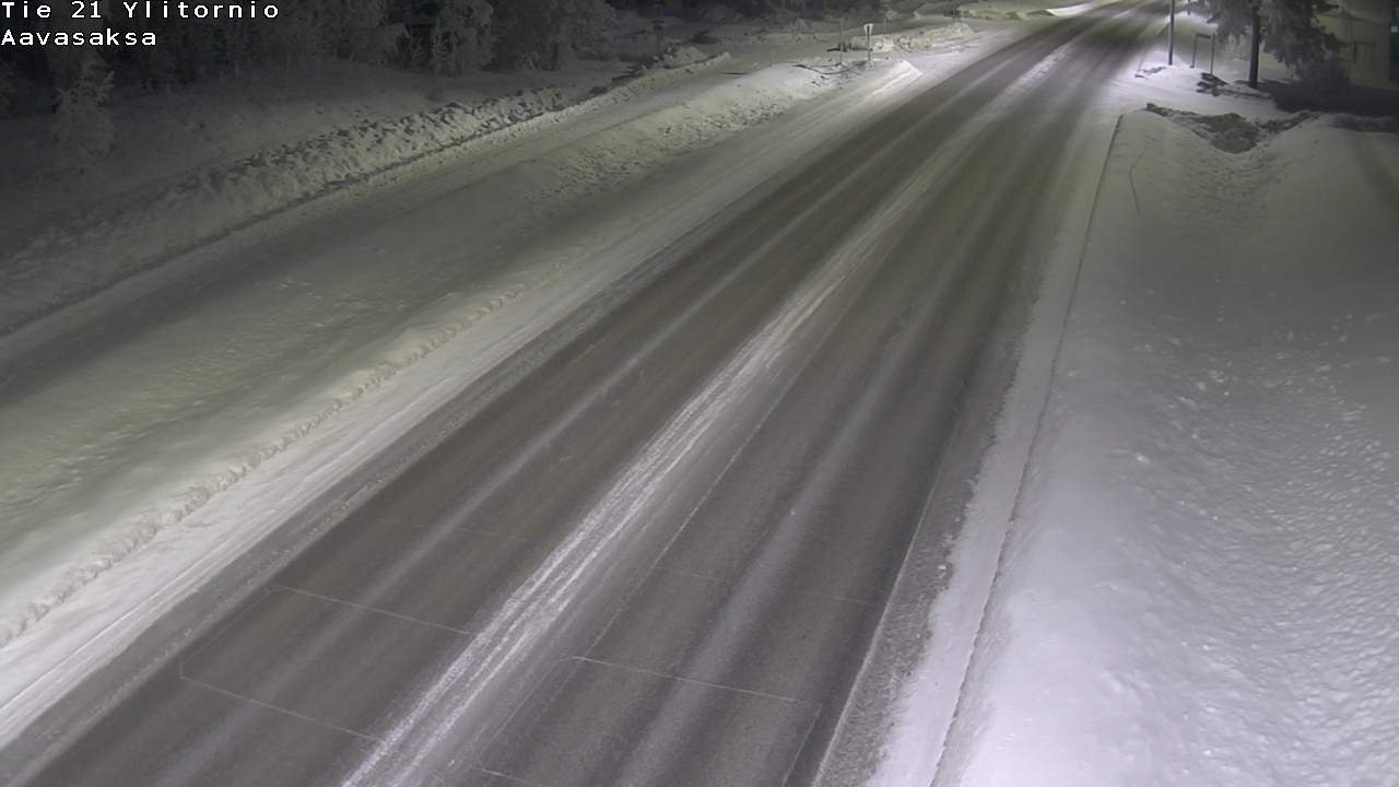 Kelikamerat Kuva Tie 21 Ylitornio_Aavasaksa, Muonio, Lappi