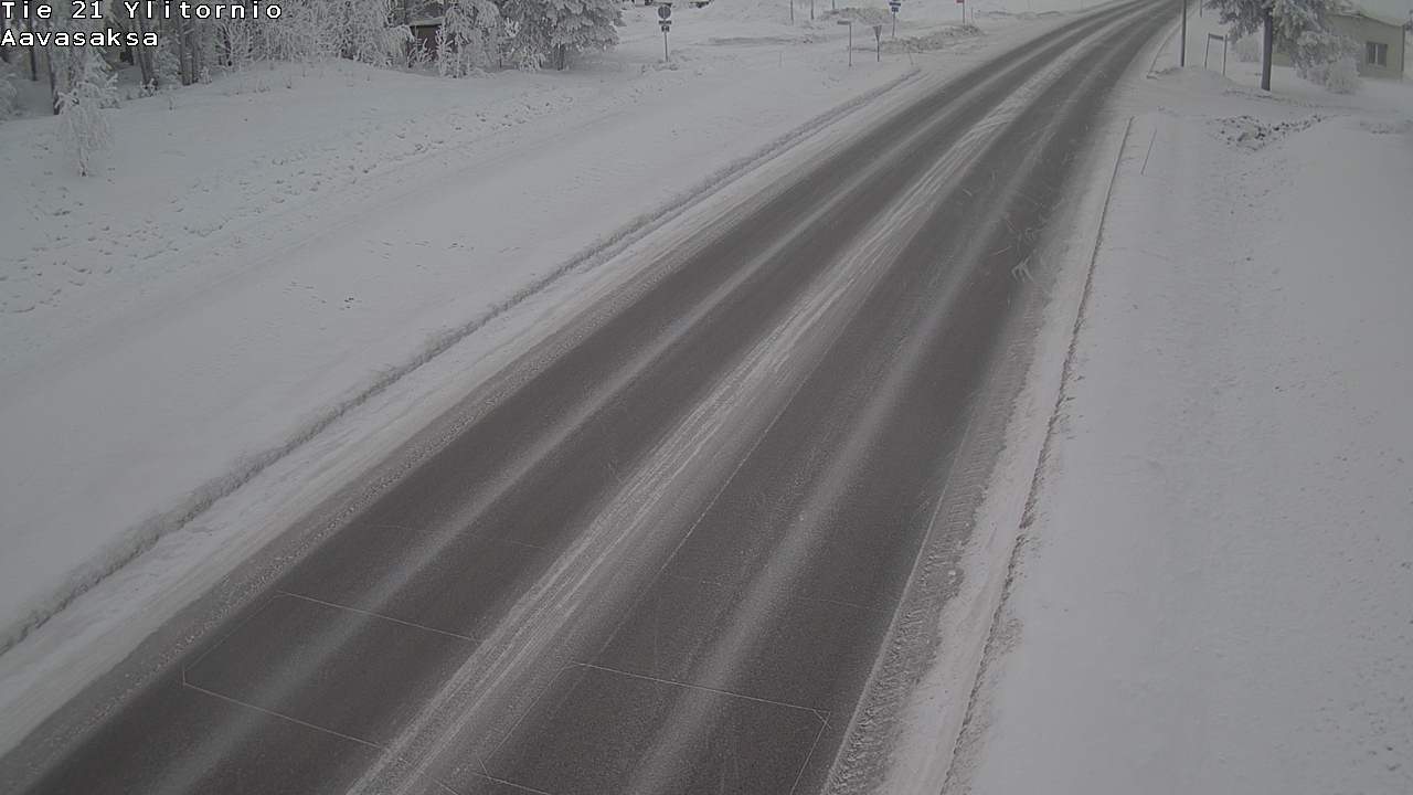 Kelikamerat Kuva Tie 21 Ylitornio_Aavasaksa, Muonio, Lappi