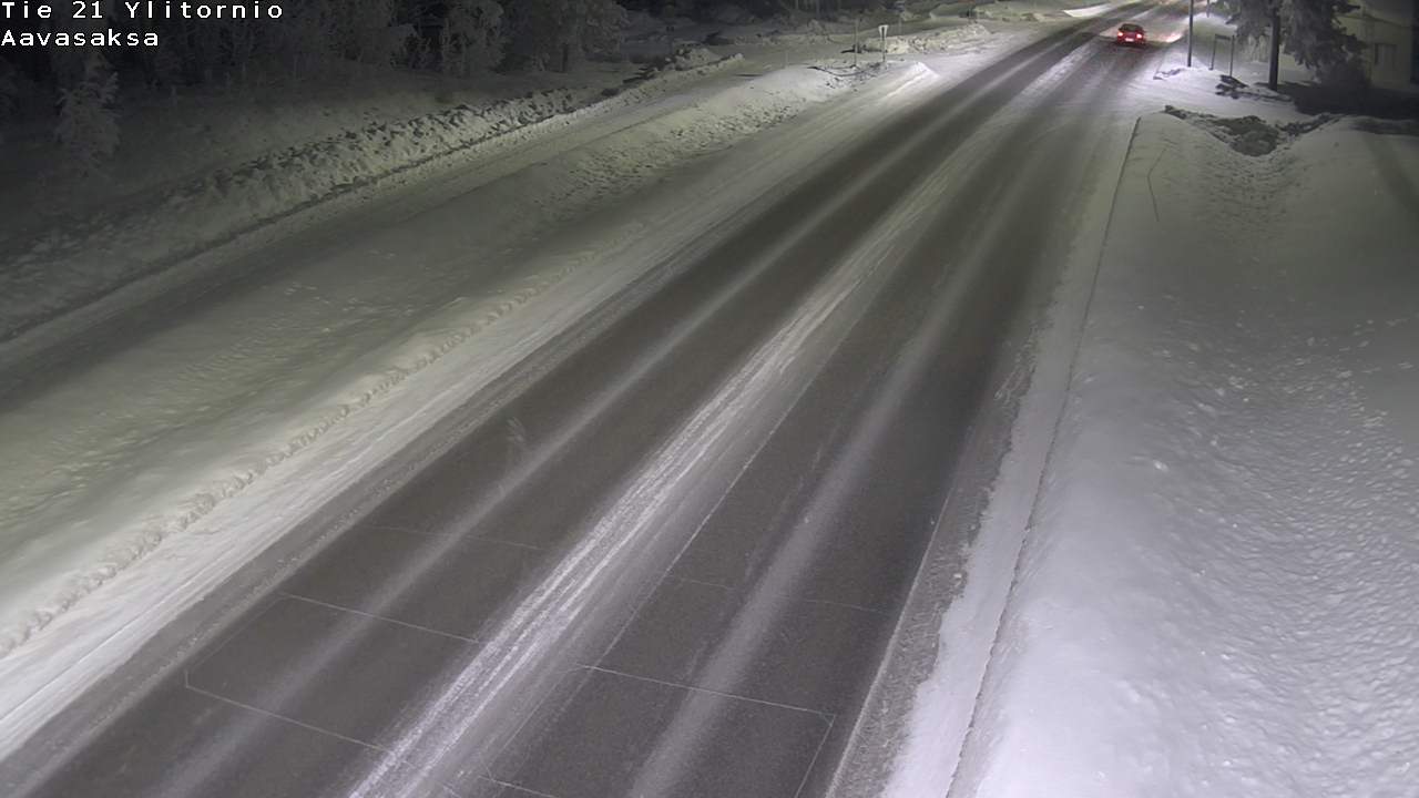 Kelikamerat Kuva Tie 21 Ylitornio_Aavasaksa, Muonio, Lappi