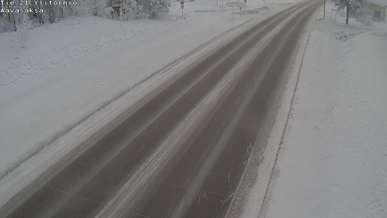 Weather Camera Image Road 21 Ylitornio_Aavasaksa, Muonio, Lappi