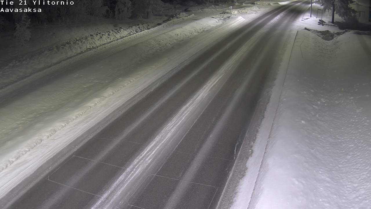 Kelikamerat Kuva Tie 21 Ylitornio_Aavasaksa, Muonio, Lappi