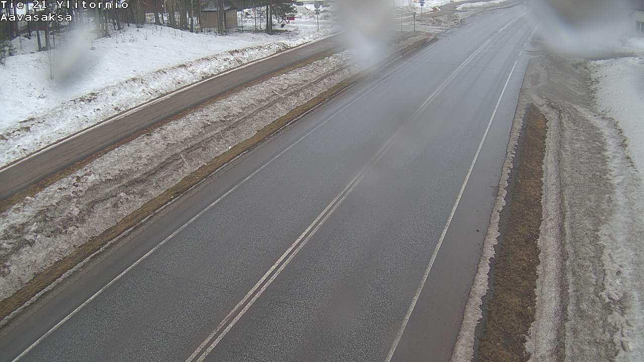 Weather Camera Image Väg 21 Ylitornio_Aavasaksa, Muonio, Lappi
