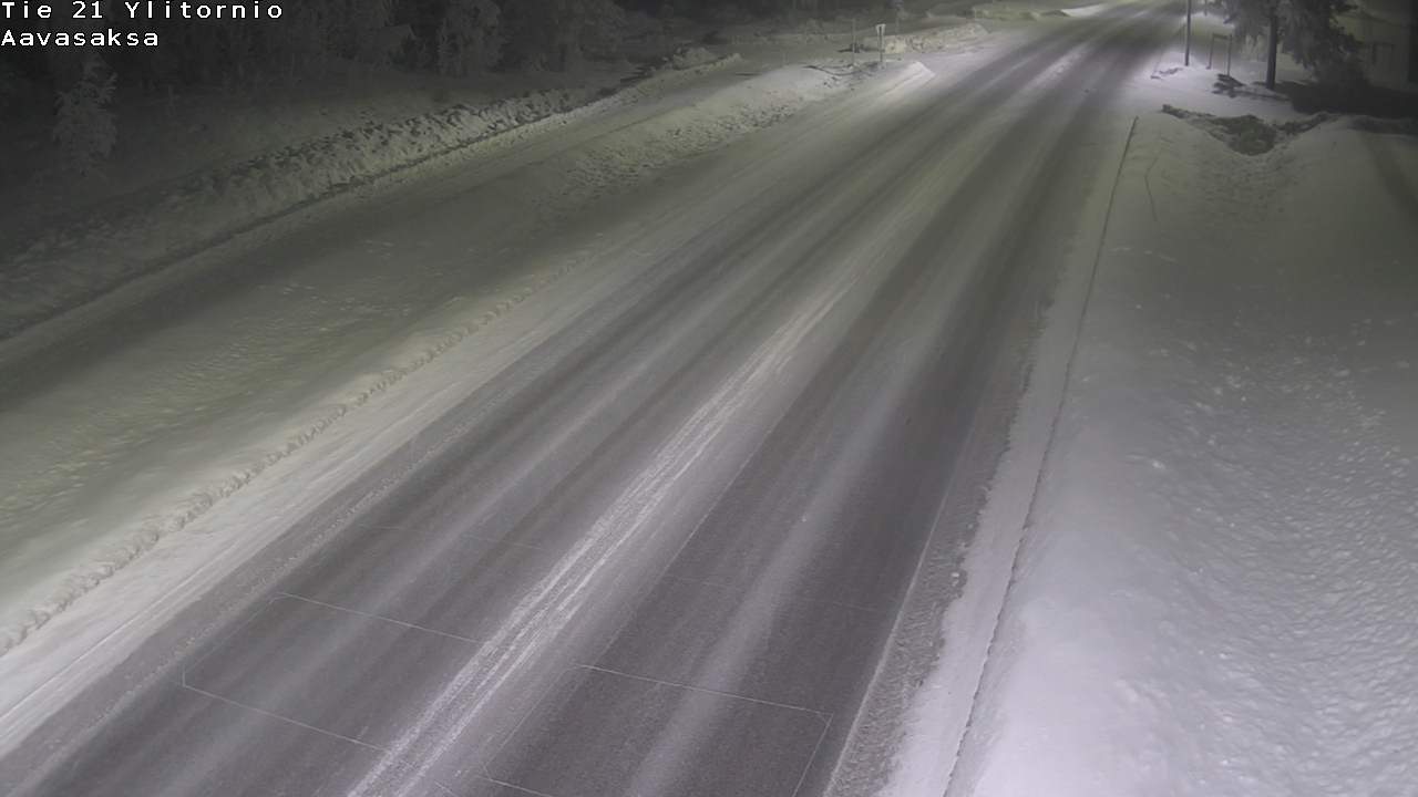 Kelikamerat Kuva Tie 21 Ylitornio_Aavasaksa, Muonio, Lappi