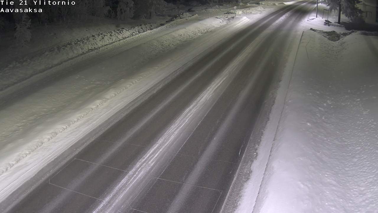 Kelikamerat Kuva Tie 21 Ylitornio_Aavasaksa, Muonio, Lappi