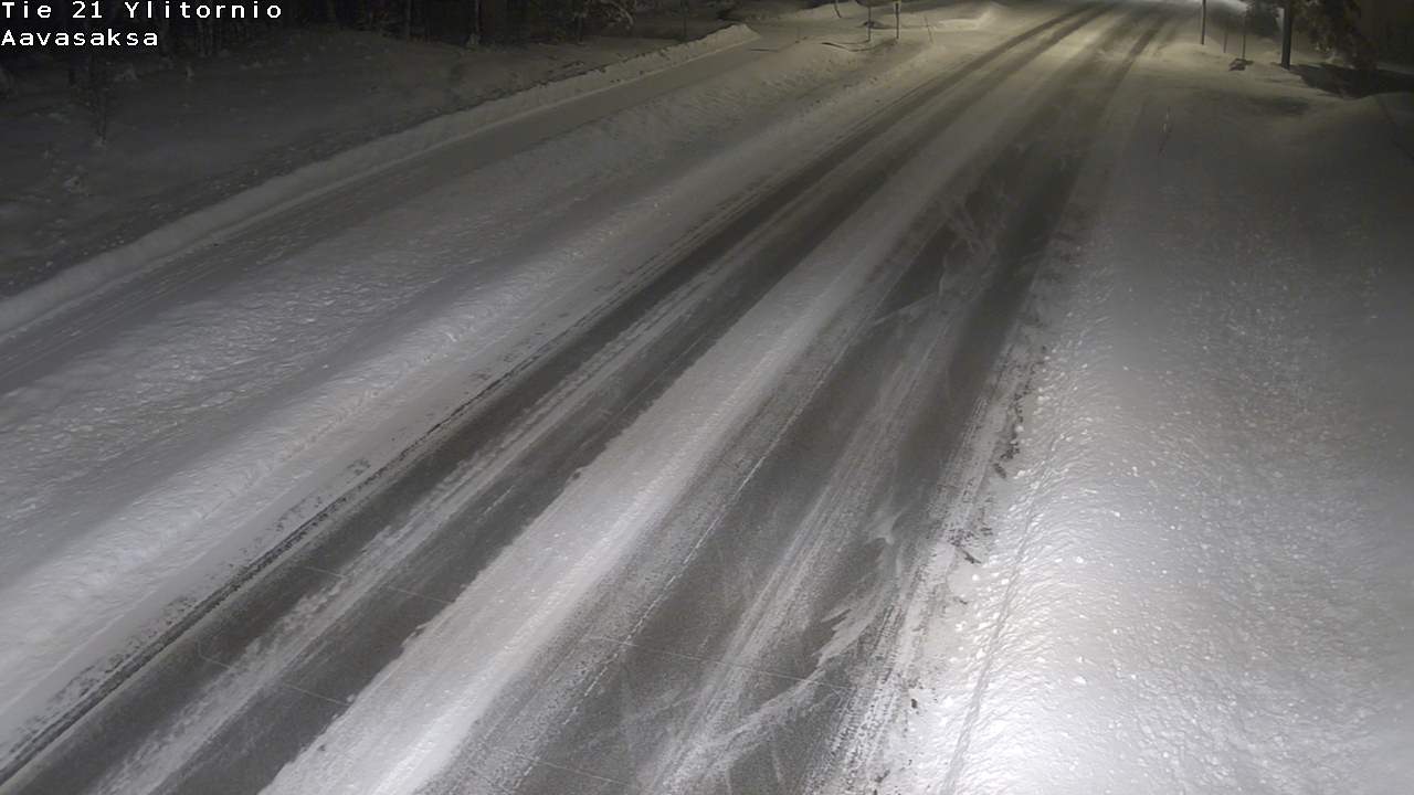 Weather Camera Image Road 21 Ylitornio_Aavasaksa, Muonio, Lappi