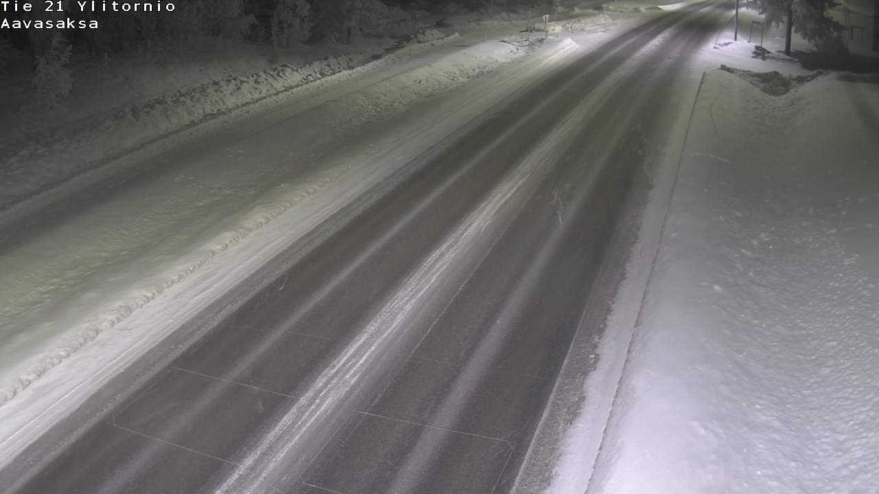 Kelikamerat Kuva Tie 21 Ylitornio_Aavasaksa, Muonio, Lappi