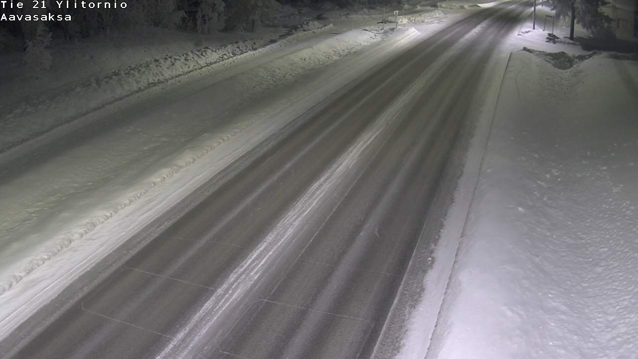 Kelikamerat Kuva Tie 21 Ylitornio_Aavasaksa, Muonio, Lappi