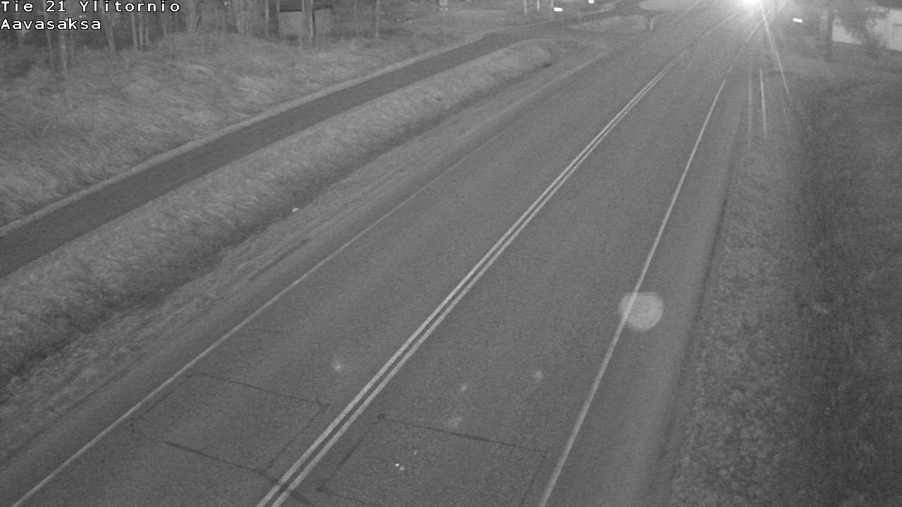 Weather Camera Image Road 21 Ylitornio_Aavasaksa, Muonio, Lappi