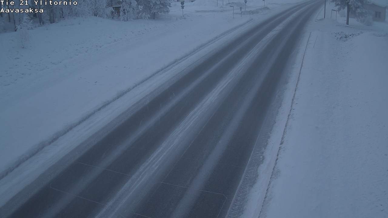 Kelikamerat Kuva Tie 21 Ylitornio_Aavasaksa, Muonio, Lappi