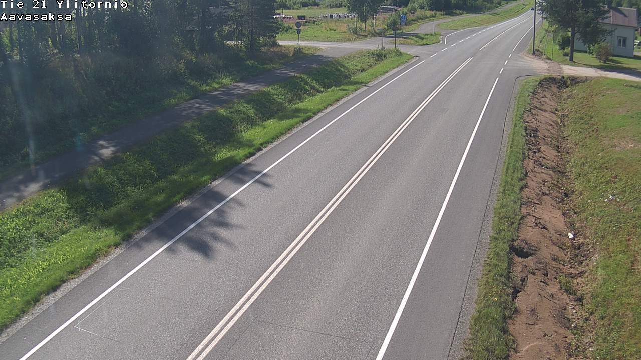Weather Camera Image Väg 21 Ylitornio_Aavasaksa, Muonio, Lappi