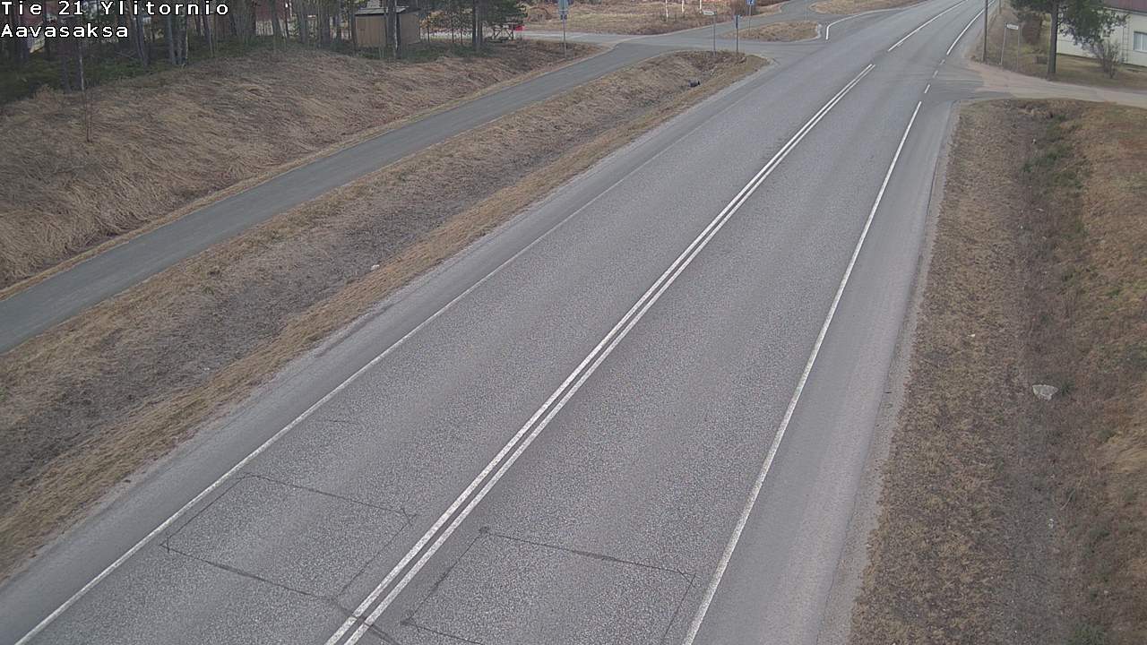 Weather Camera Image Väg 21 Ylitornio_Aavasaksa, Muonio, Lappi