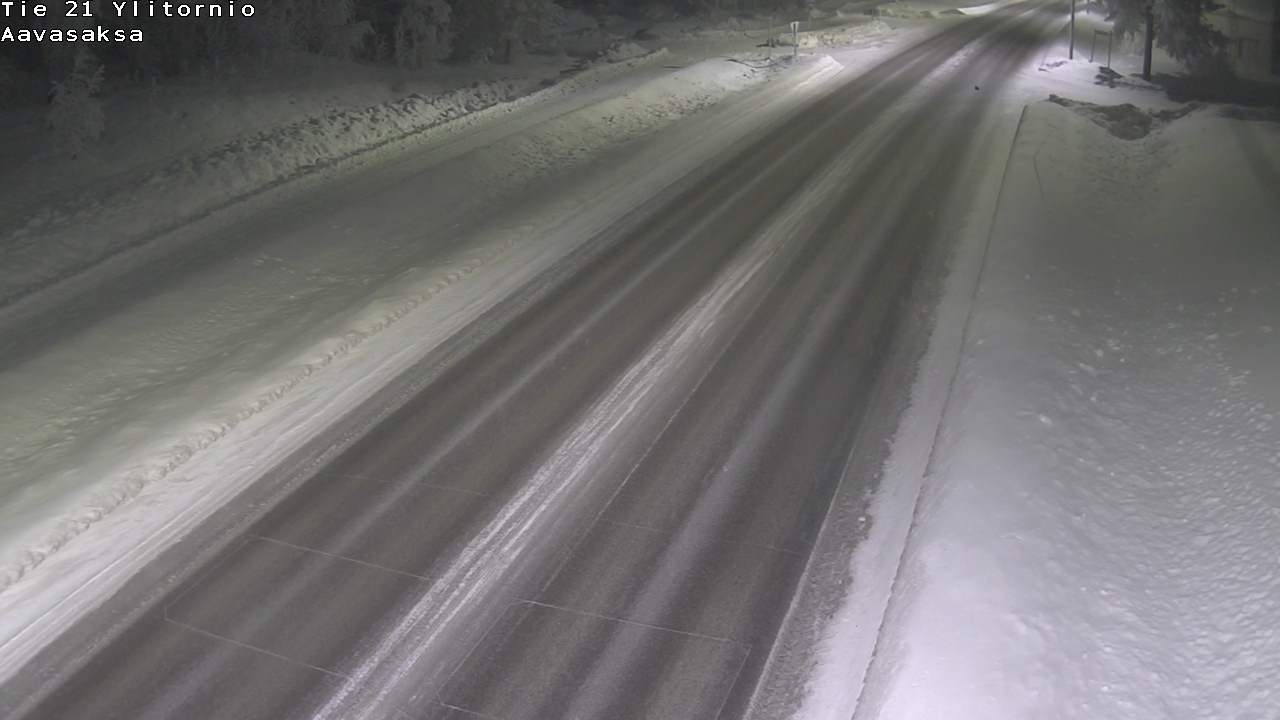 Kelikamerat Kuva Tie 21 Ylitornio_Aavasaksa, Muonio, Lappi