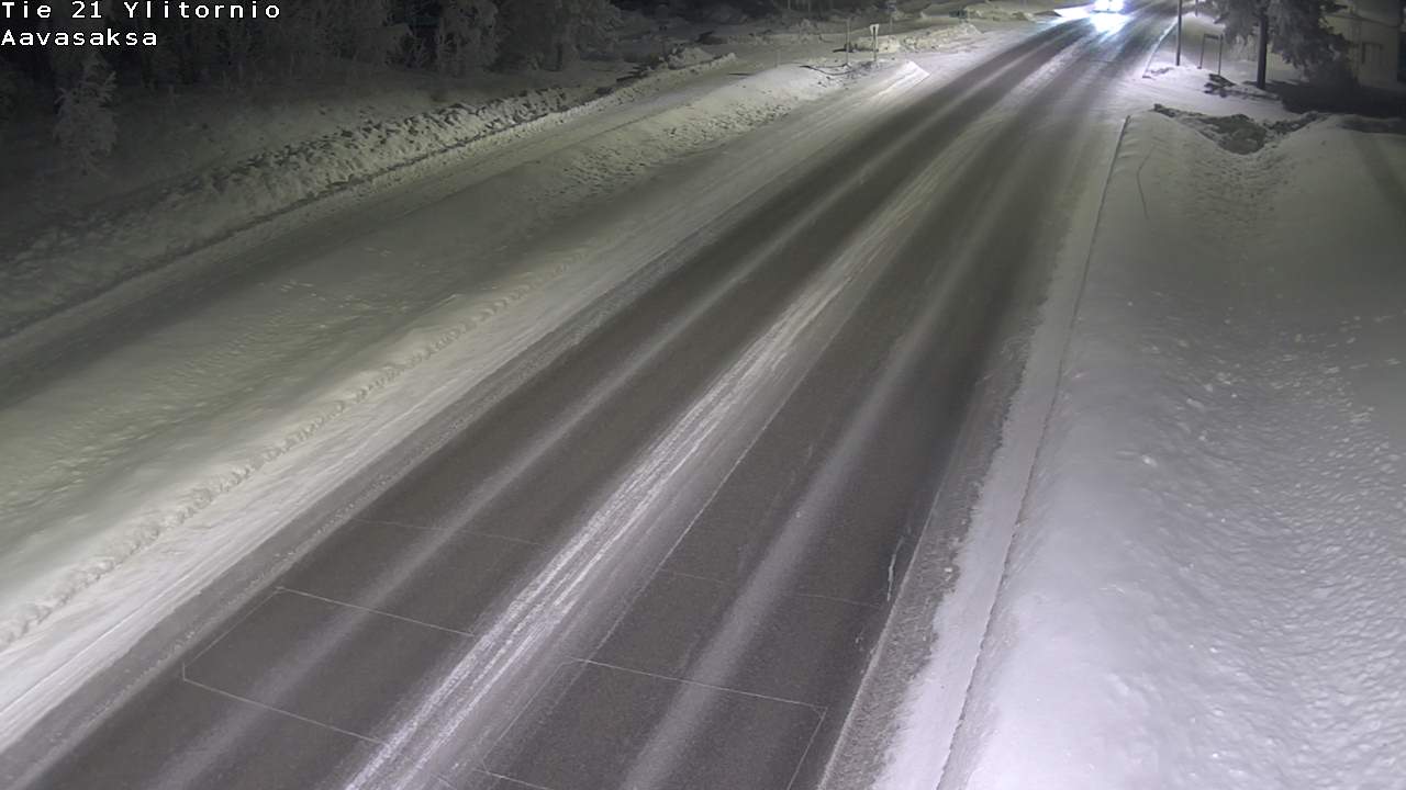 Kelikamerat Kuva Tie 21 Ylitornio_Aavasaksa, Muonio, Lappi