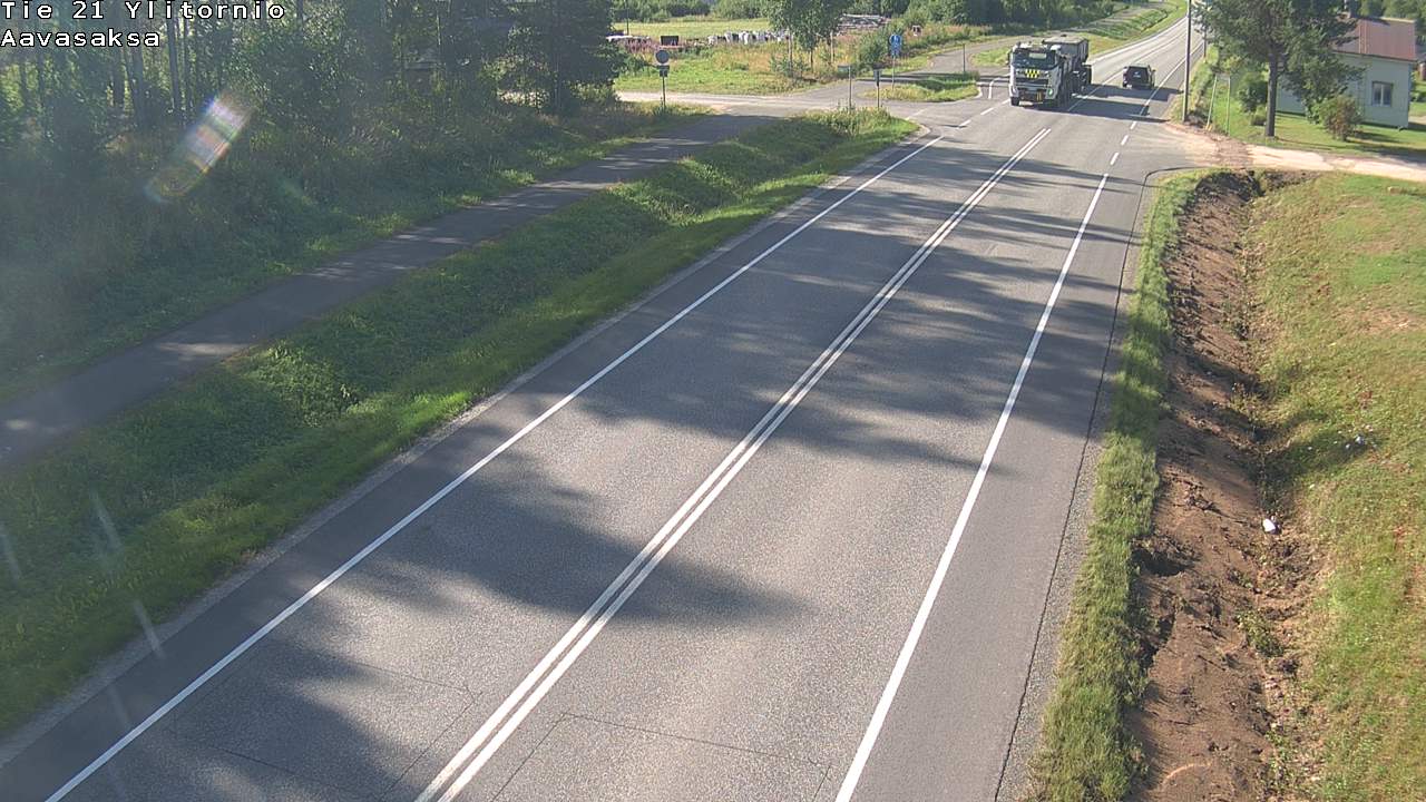 Weather Camera Image Väg 21 Ylitornio_Aavasaksa, Muonio, Lappi