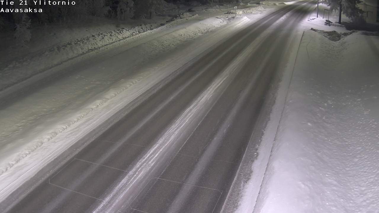 Kelikamerat Kuva Tie 21 Ylitornio_Aavasaksa, Muonio, Lappi