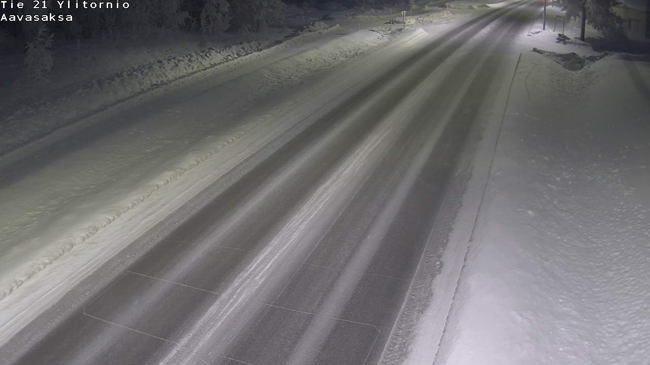 Kelikamerat Kuva Tie 21 Ylitornio_Aavasaksa, Muonio, Lappi