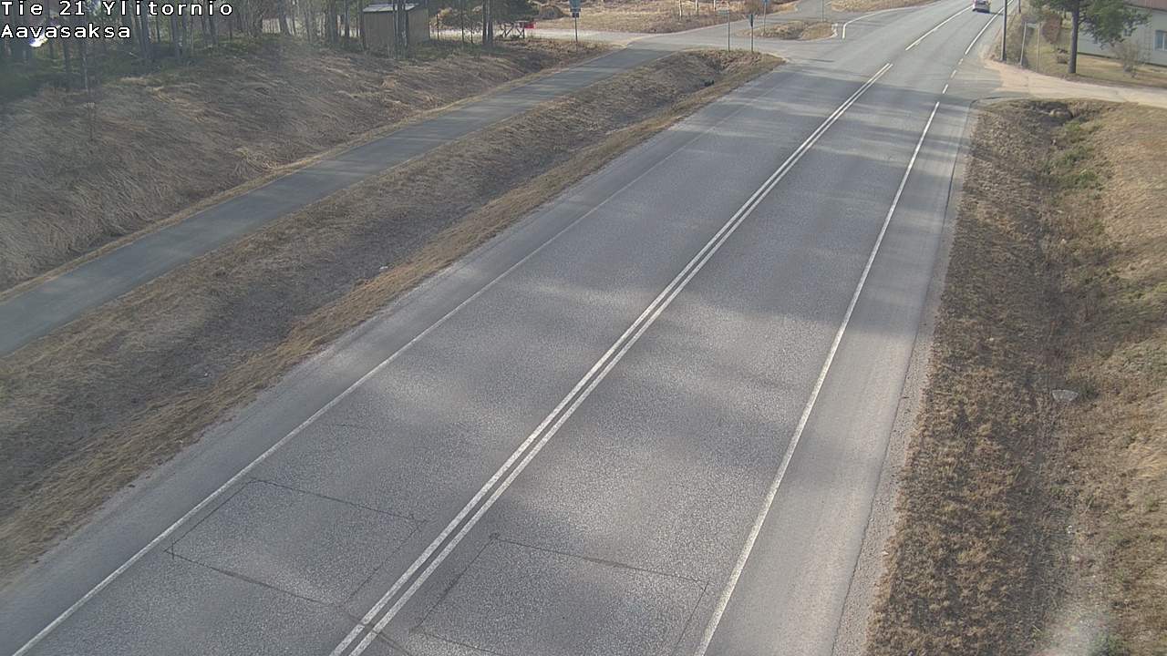 Weather Camera Image Väg 21 Ylitornio_Aavasaksa, Muonio, Lappi