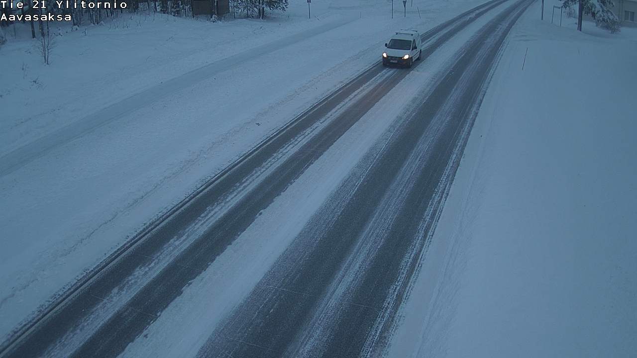 Weather Camera Image Väg 21 Ylitornio_Aavasaksa, Muonio, Lappi
