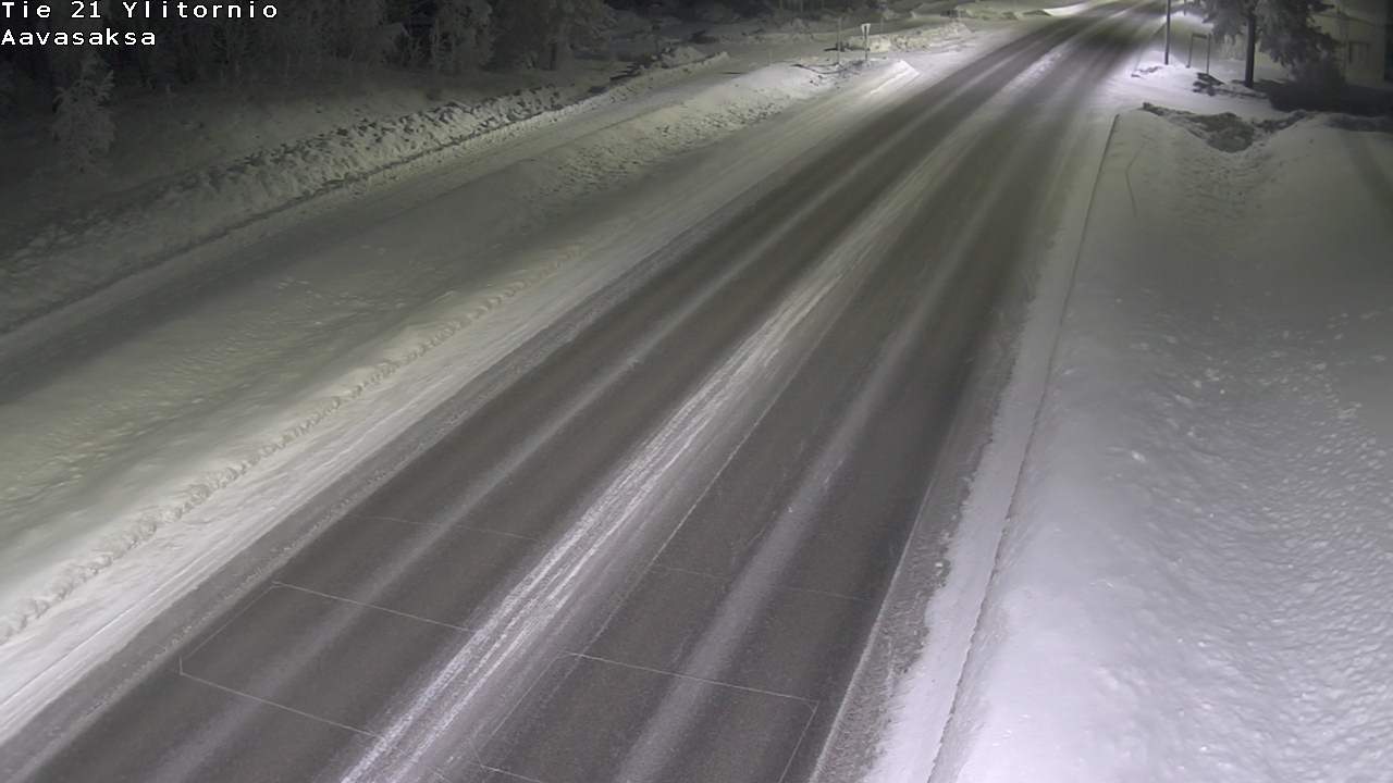 Kelikamerat Kuva Tie 21 Ylitornio_Aavasaksa, Muonio, Lappi