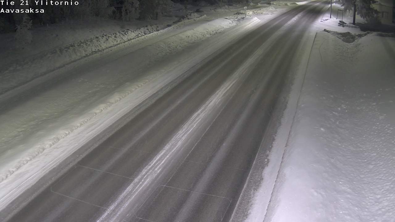 Kelikamerat Kuva Tie 21 Ylitornio_Aavasaksa, Muonio, Lappi