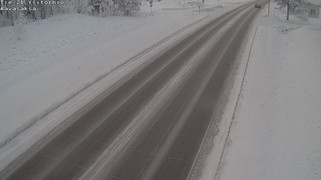 Weather Camera Image Road 21 Ylitornio_Aavasaksa, Muonio, Lappi