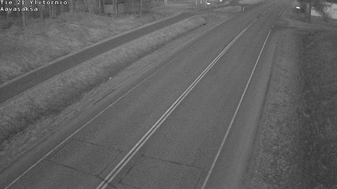 Weather Camera Image Road 21 Ylitornio_Aavasaksa, Muonio, Lappi
