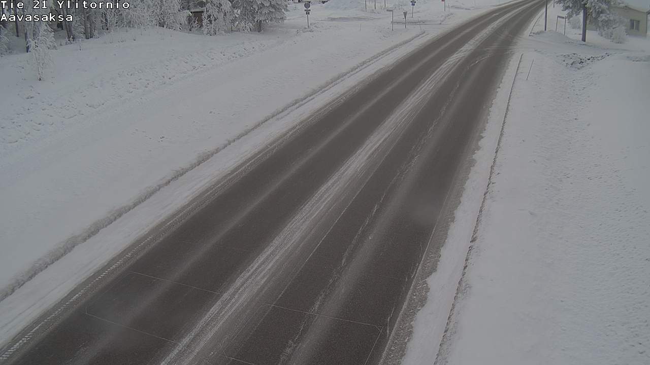 Kelikamerat Kuva Tie 21 Ylitornio_Aavasaksa, Muonio, Lappi