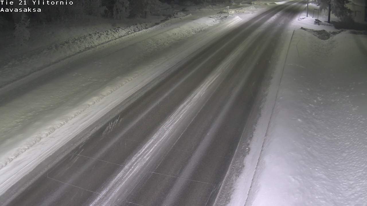 Kelikamerat Kuva Tie 21 Ylitornio_Aavasaksa, Muonio, Lappi