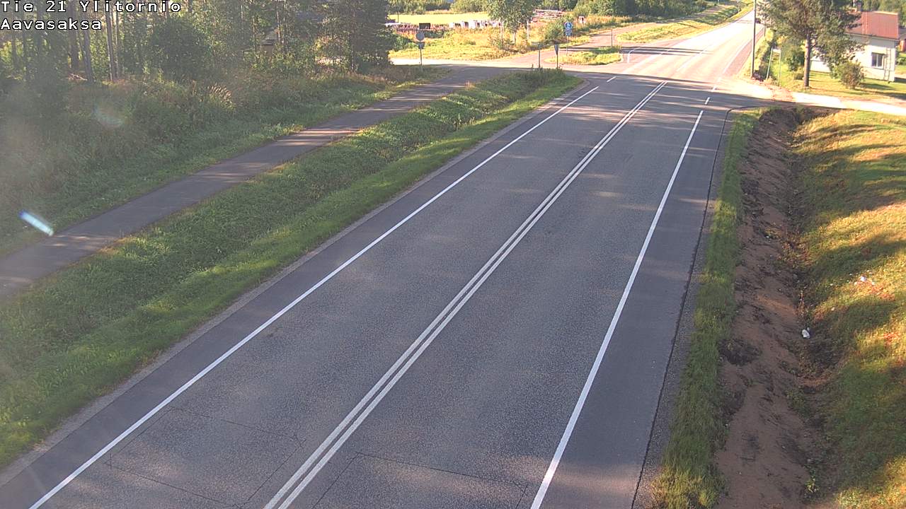 Weather Camera Image Väg 21 Ylitornio_Aavasaksa, Muonio, Lappi