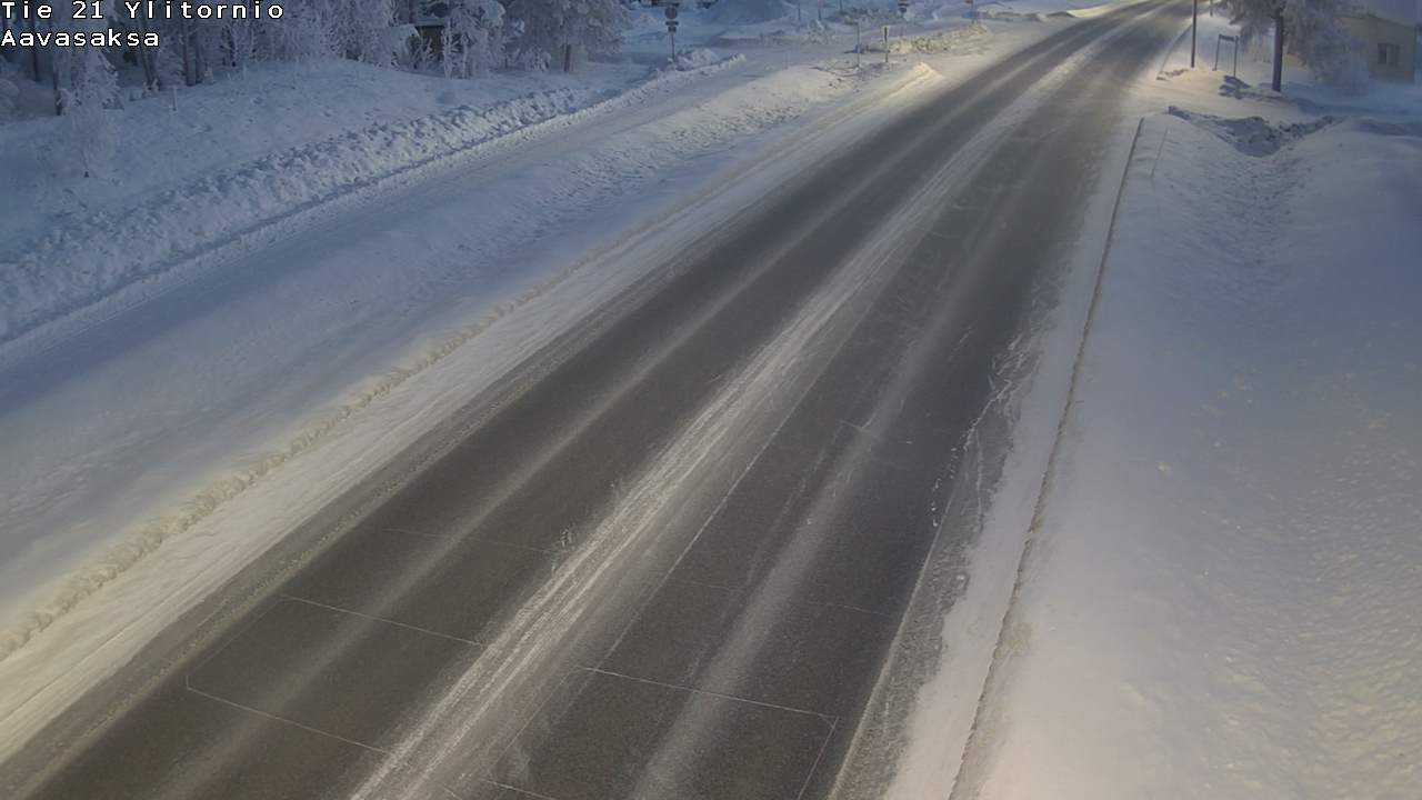 Kelikamerat Kuva Tie 21 Ylitornio_Aavasaksa, Muonio, Lappi