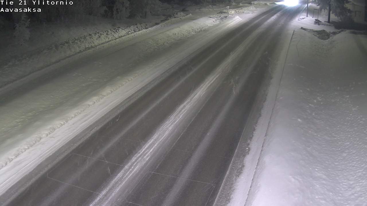 Kelikamerat Kuva Tie 21 Ylitornio_Aavasaksa, Muonio, Lappi