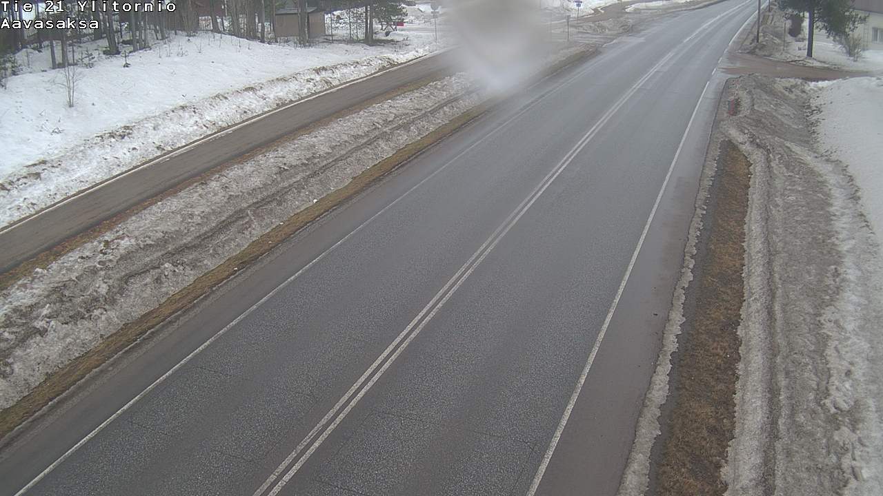 Weather Camera Image Väg 21 Ylitornio_Aavasaksa, Muonio, Lappi