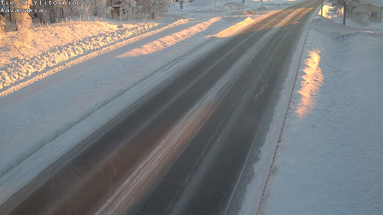 Kelikamerat Kuva Tie 21 Ylitornio_Aavasaksa, Muonio, Lappi