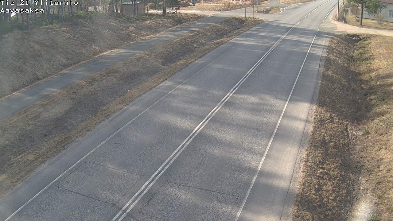 Weather Camera Image Väg 21 Ylitornio_Aavasaksa, Muonio, Lappi