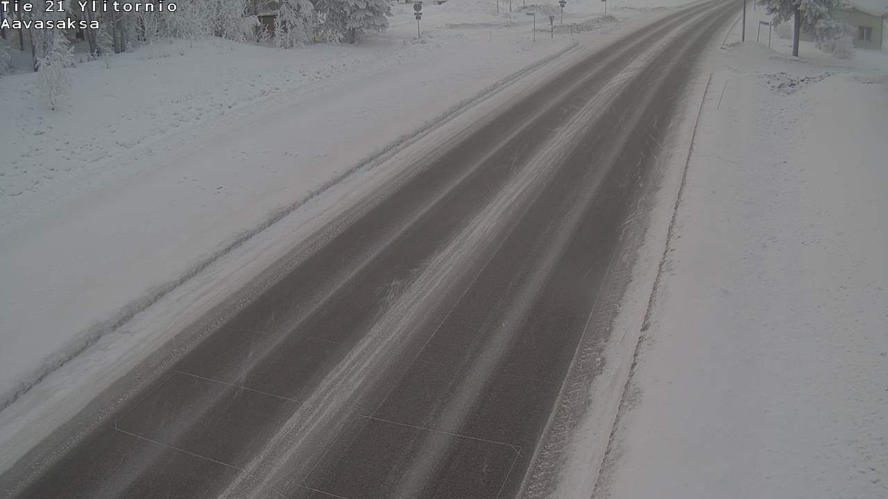 Kelikamerat Kuva Tie 21 Ylitornio_Aavasaksa, Muonio, Lappi