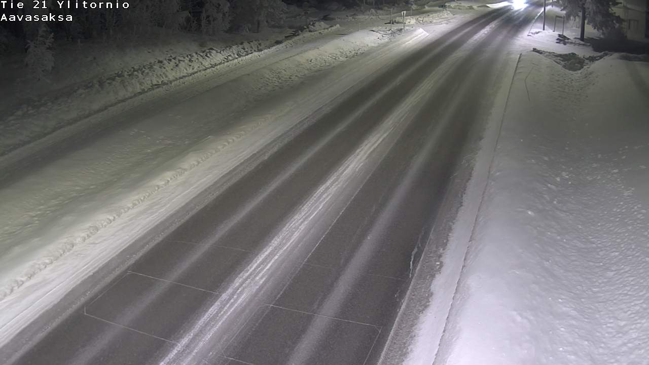 Kelikamerat Kuva Tie 21 Ylitornio_Aavasaksa, Muonio, Lappi