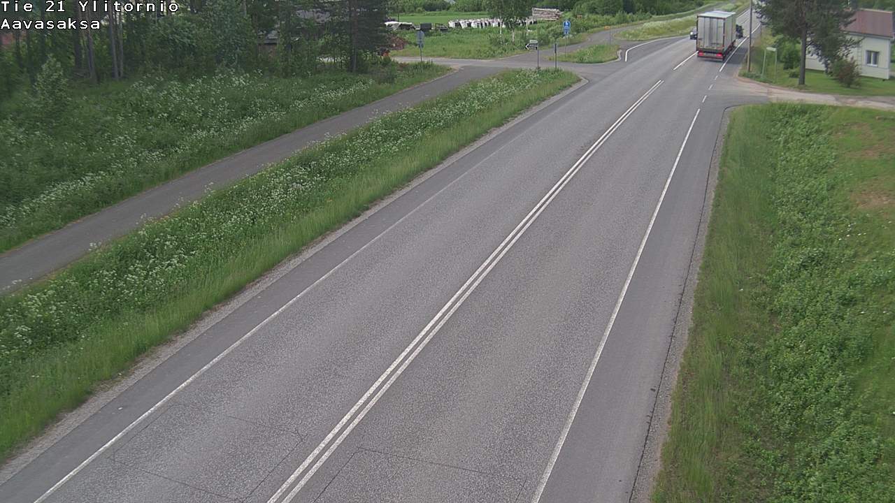 Weather Camera Image Väg 21 Ylitornio_Aavasaksa, Muonio, Lappi