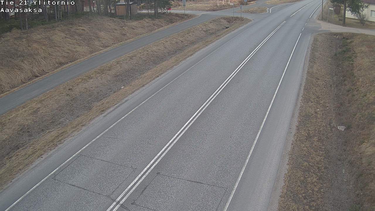 Weather Camera Image Väg 21 Ylitornio_Aavasaksa, Muonio, Lappi