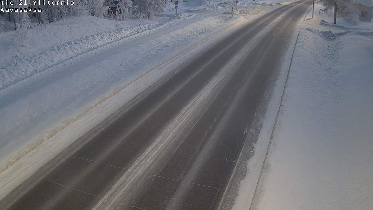 Kelikamerat Kuva Tie 21 Ylitornio_Aavasaksa, Muonio, Lappi