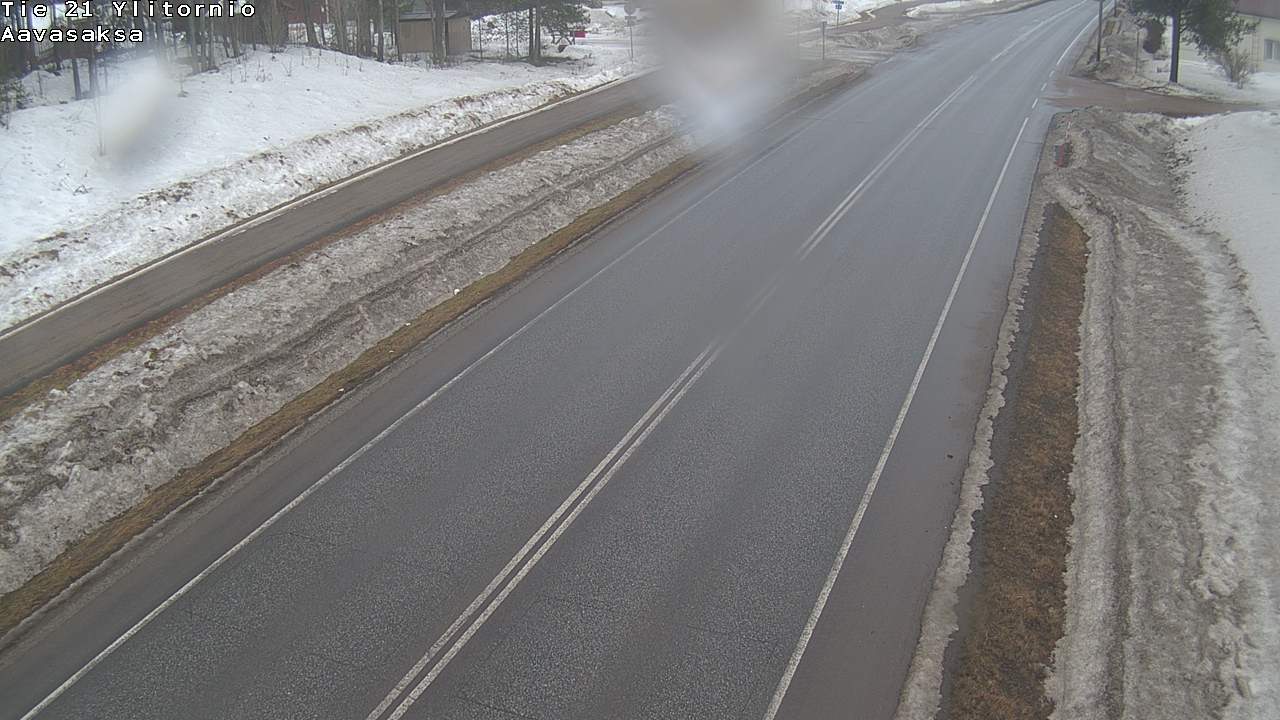 Weather Camera Image Väg 21 Ylitornio_Aavasaksa, Muonio, Lappi