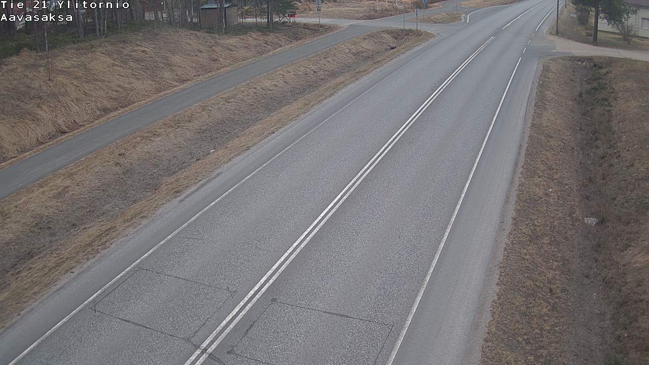 Weather Camera Image Väg 21 Ylitornio_Aavasaksa, Muonio, Lappi