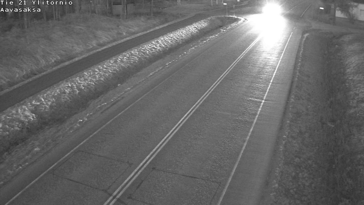 Weather Camera Image Road 21 Ylitornio_Aavasaksa, Muonio, Lappi