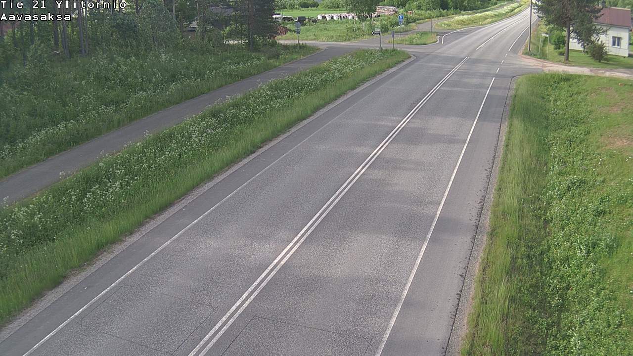 Weather Camera Image Road 21 Ylitornio_Aavasaksa, Muonio, Lappi