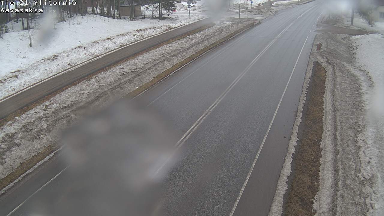 Weather Camera Image Väg 21 Ylitornio_Aavasaksa, Muonio, Lappi