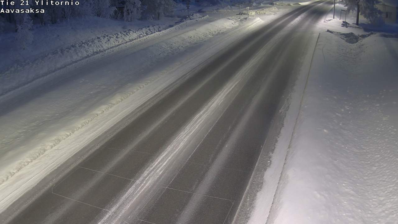 Kelikamerat Kuva Tie 21 Ylitornio_Aavasaksa, Muonio, Lappi