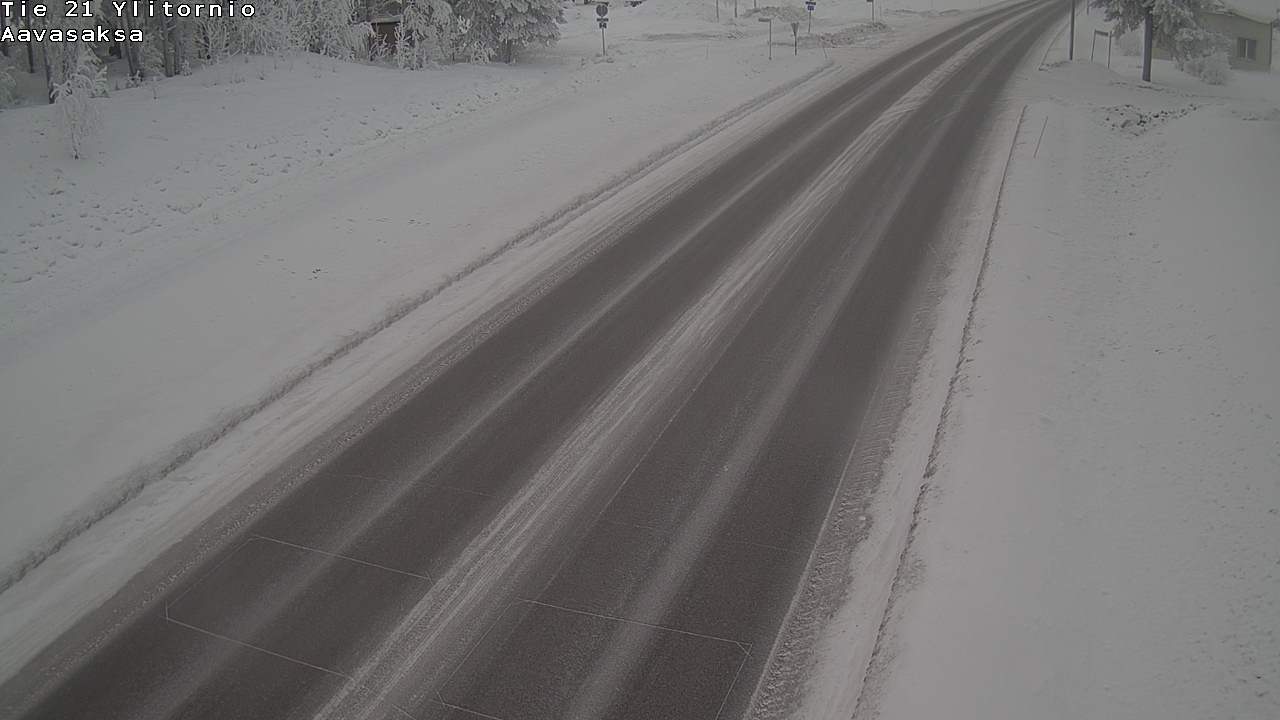 Kelikamerat Kuva Tie 21 Ylitornio_Aavasaksa, Muonio, Lappi