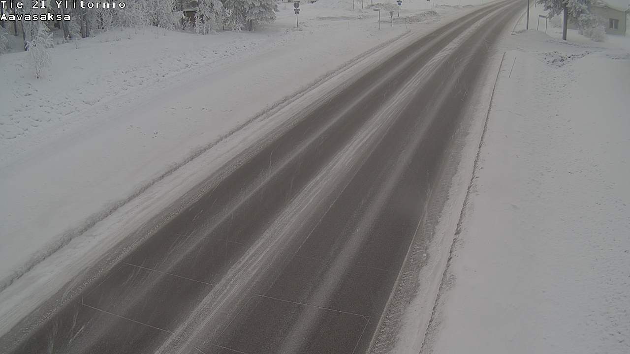 Weather Camera Image Road 21 Ylitornio_Aavasaksa, Muonio, Lappi