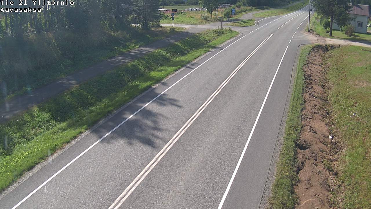 Weather Camera Image Väg 21 Ylitornio_Aavasaksa, Muonio, Lappi