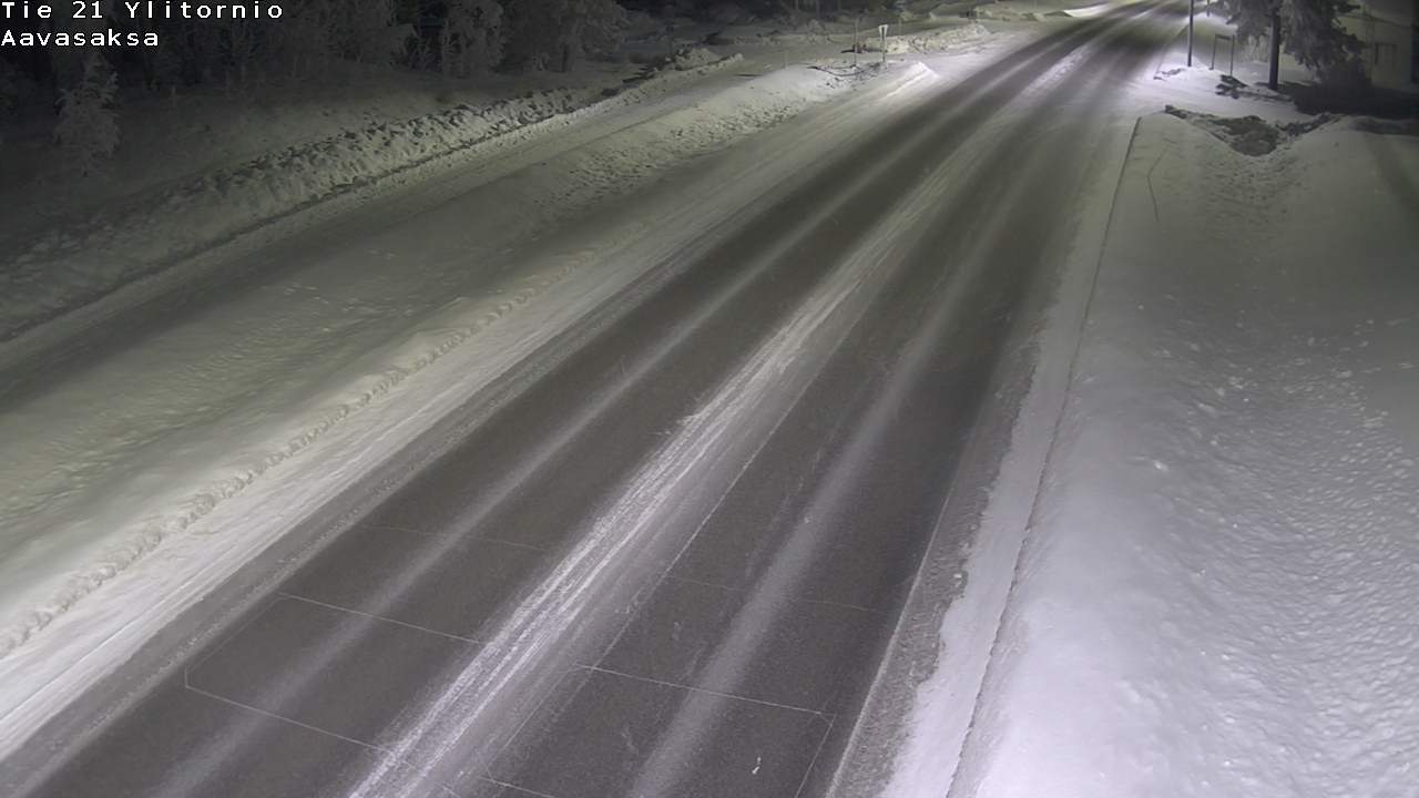 Kelikamerat Kuva Tie 21 Ylitornio_Aavasaksa, Muonio, Lappi